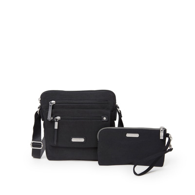 Baggallini Escape Crossbody:Black
